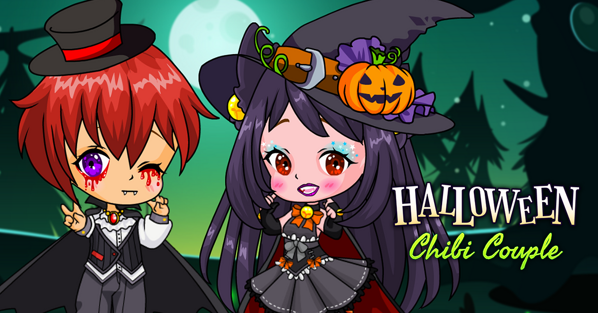 Halloween Chibi Couple Jeu Gratuit En Ligne FunnyGames