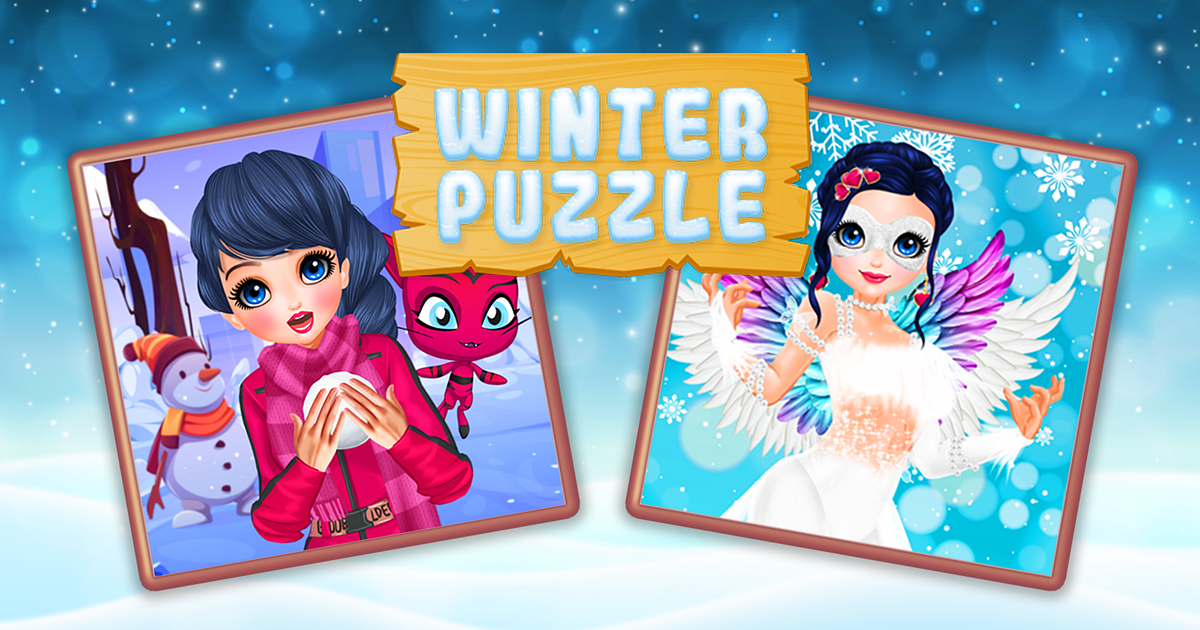 Winter Puzzle Jeu Gratuit En Ligne FunnyGames