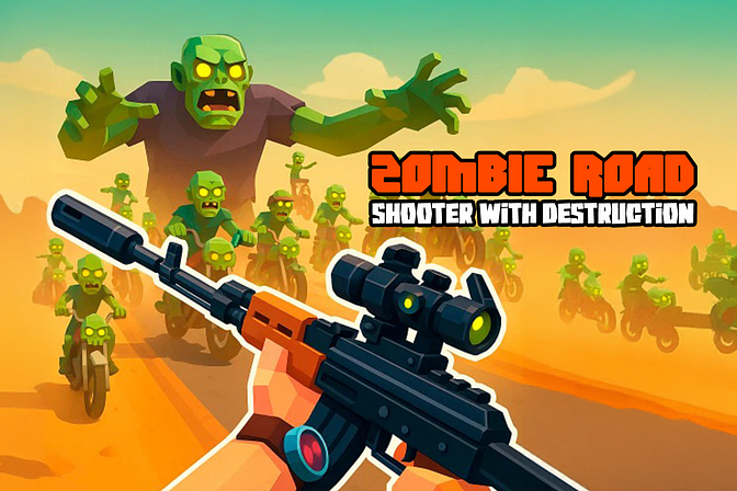 Zombie Road: Shooter with Destruction