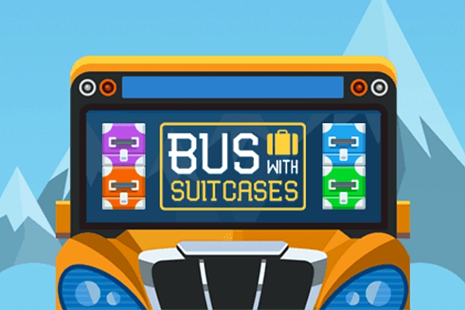 Bus With Suitcases