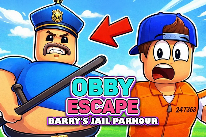 Obby Escape: Barry's Jail Parkour