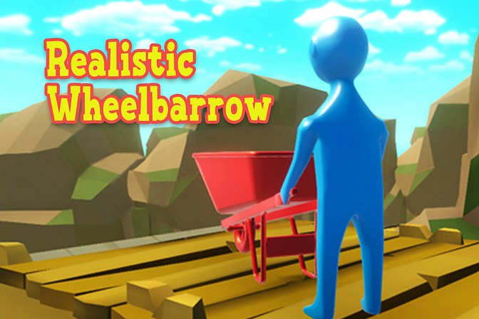 Realistic Wheelbarrow