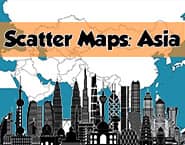 Scatter Maps: Asia