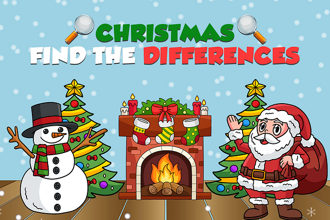 Christmas Find the Differences