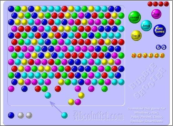 games bubble shooter 3 play free online