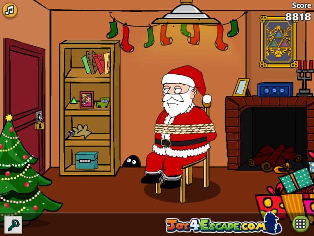 Tied Santa Escape - Jeu Gratuit en Ligne | FunnyGames