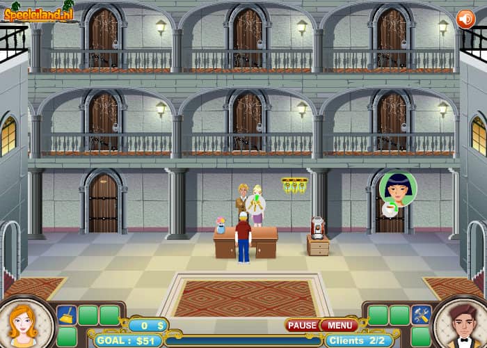 Castle Hotel Jeu Gratuit en Ligne FunnyGames