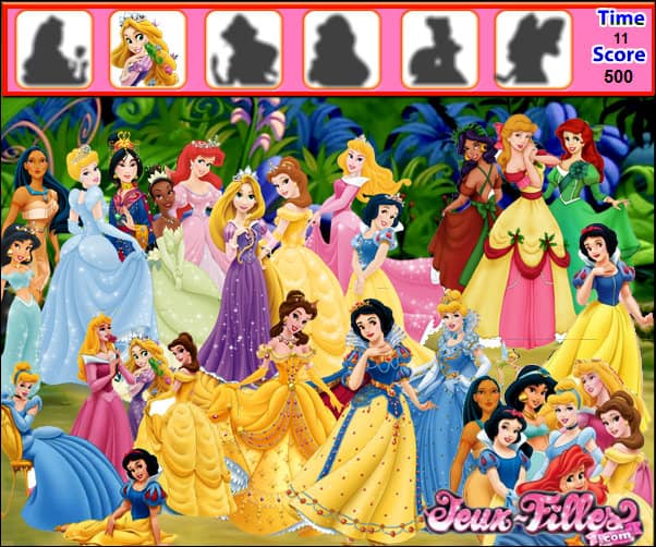 Disney Princess Hidden Objects Jeu Gratuit FunnyGames