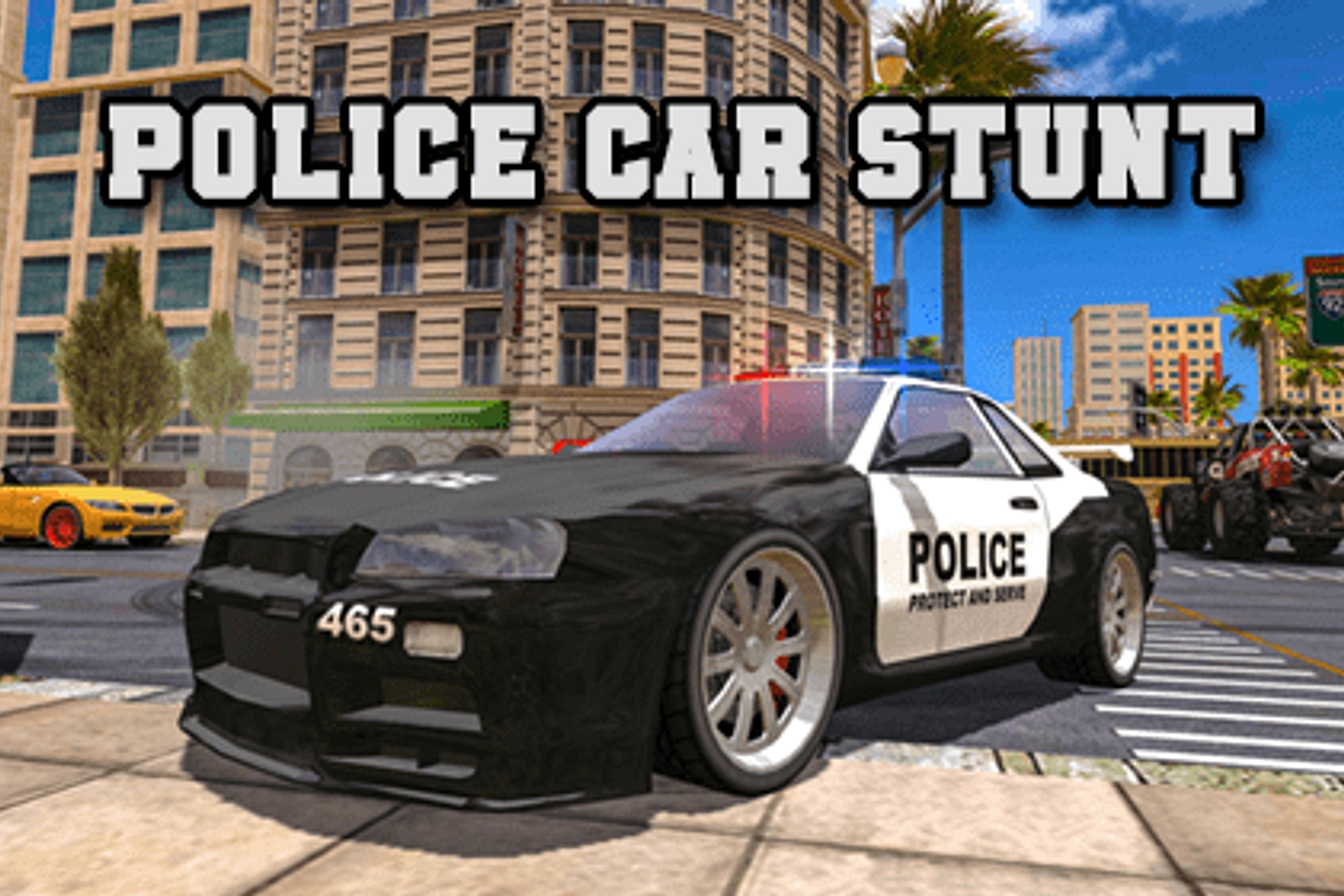 Police Car Stunt Jeu Gratuit en Ligne FunnyGames