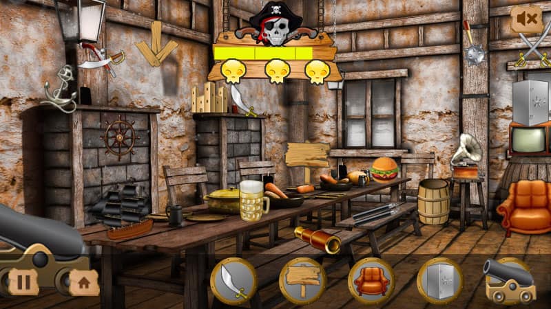 Hidden Objects Pirate Treasure Jeu Gratuit FunnyGames